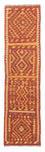 Kelim Teppich - Splash 190 x 47 cm - rot