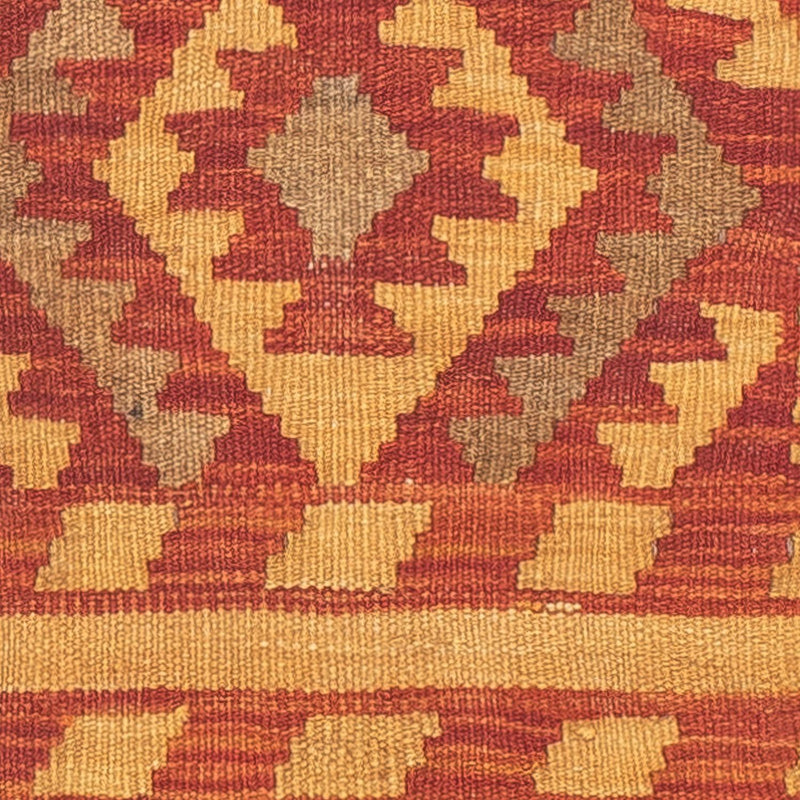 Kelim Teppich - Splash 190 x 47 cm - rot