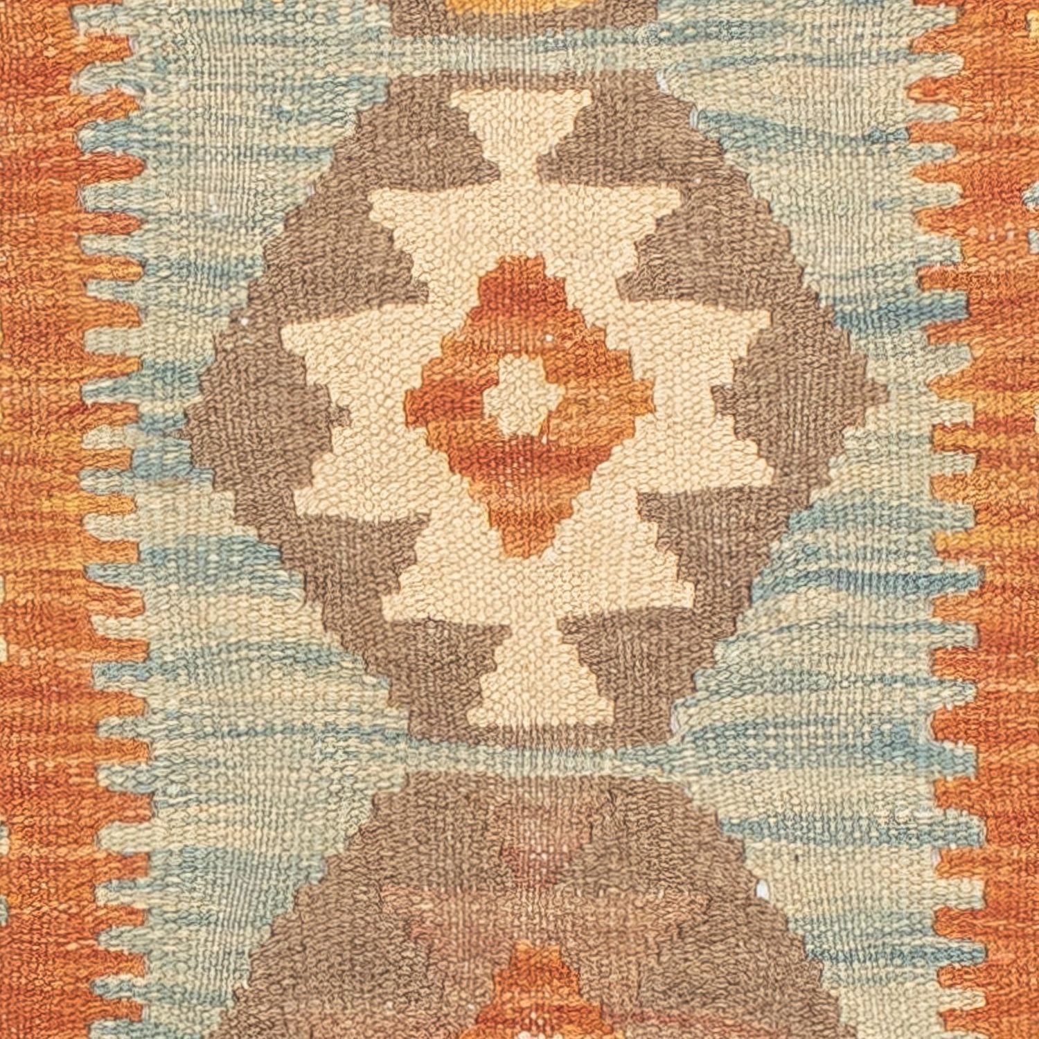 Kelim Teppich - Splash 191 x 65 cm - mehrfarbig