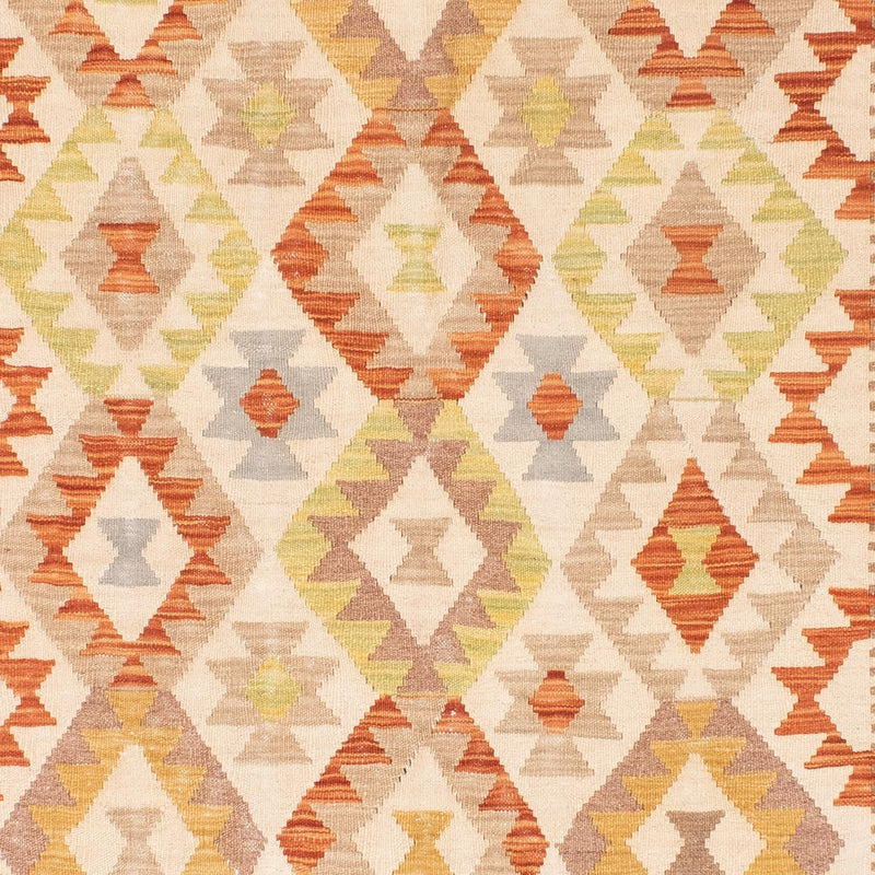 Kelim Teppich - Oriental 218 x 144 cm - beige