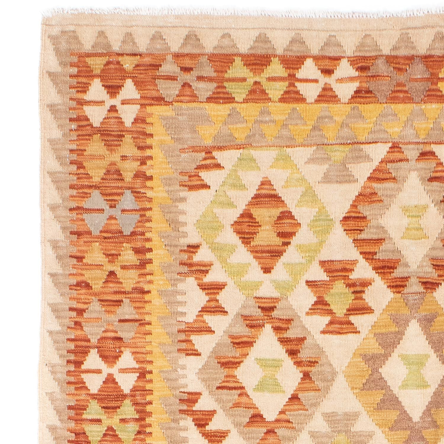 Kelim Teppich - Oriental 218 x 144 cm - beige