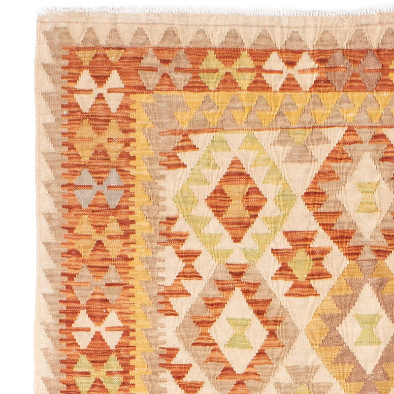Kelim Teppich - Oriental 218 x 144 cm - beige