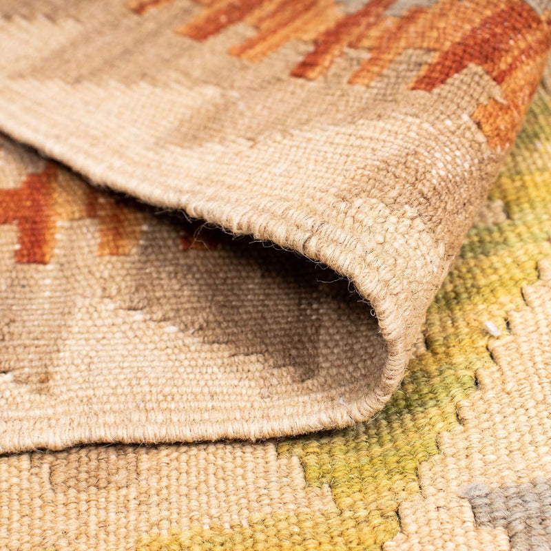 Kelim Teppich - Oriental 218 x 144 cm - beige