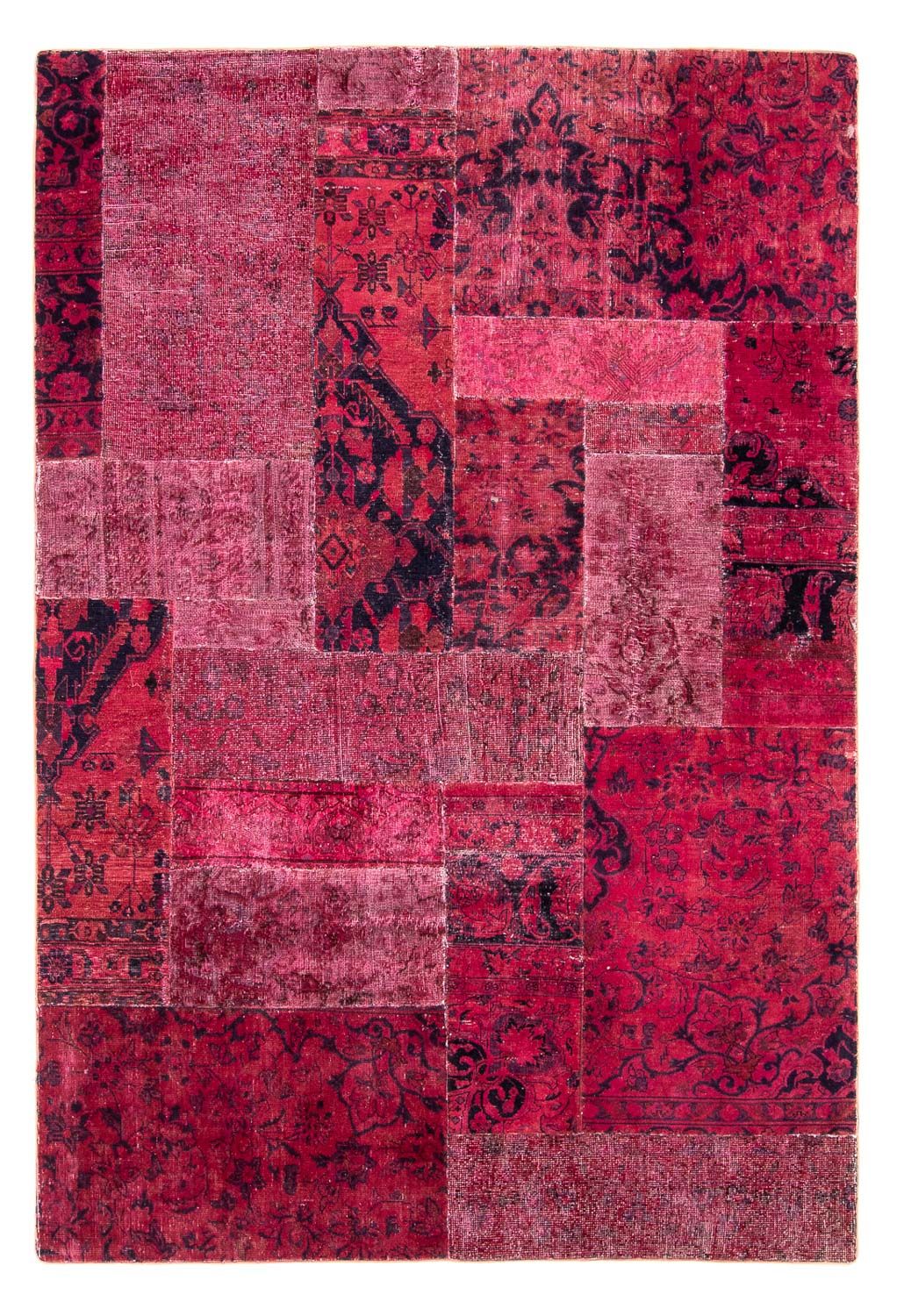 Patchwork Teppich 269 x 180 cm