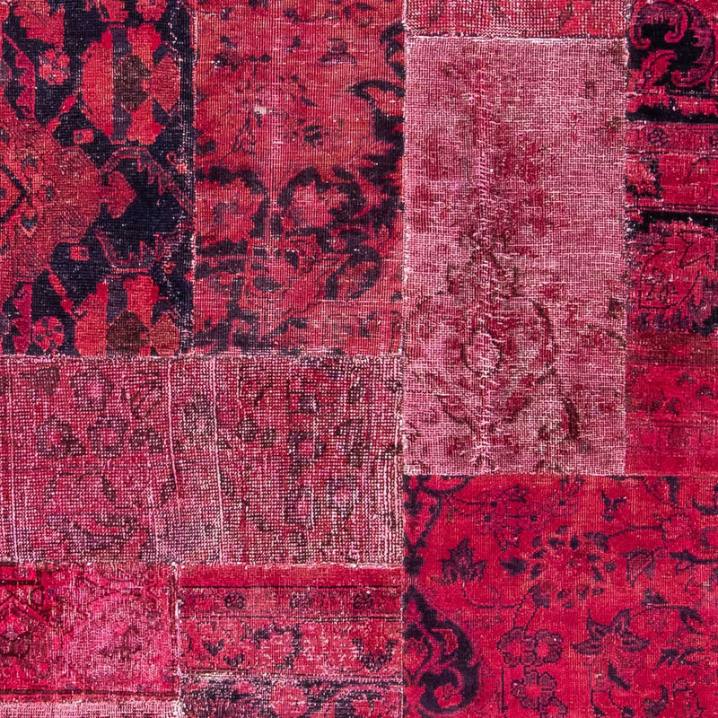 Patchwork Teppich 269 x 180 cm