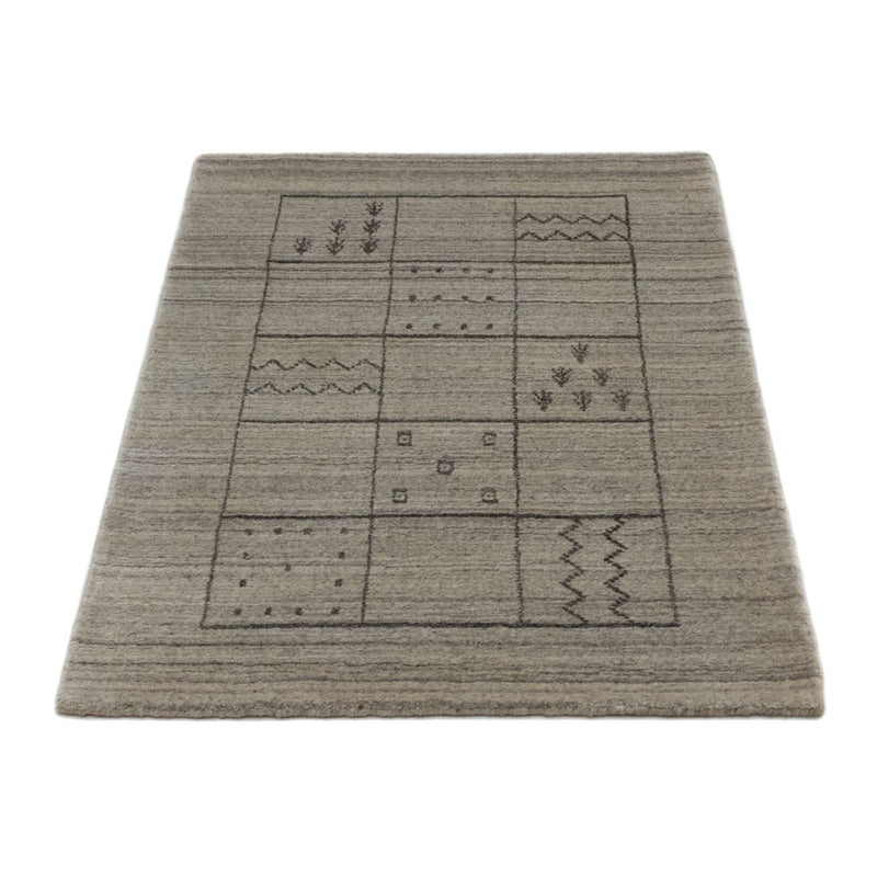 Gabbeh Teppich - Loribaft Indus 90 x 60 cm Fußmatte