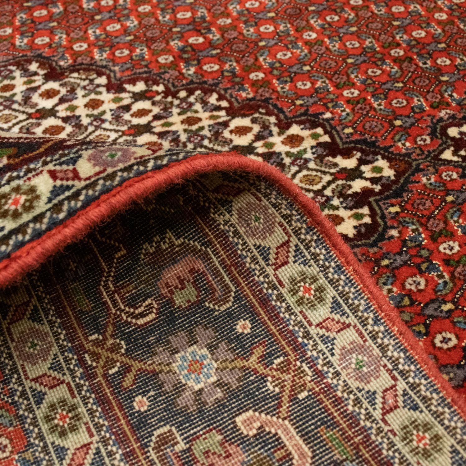 Perserteppich - Täbriz 208 x 146 cm - hellrot