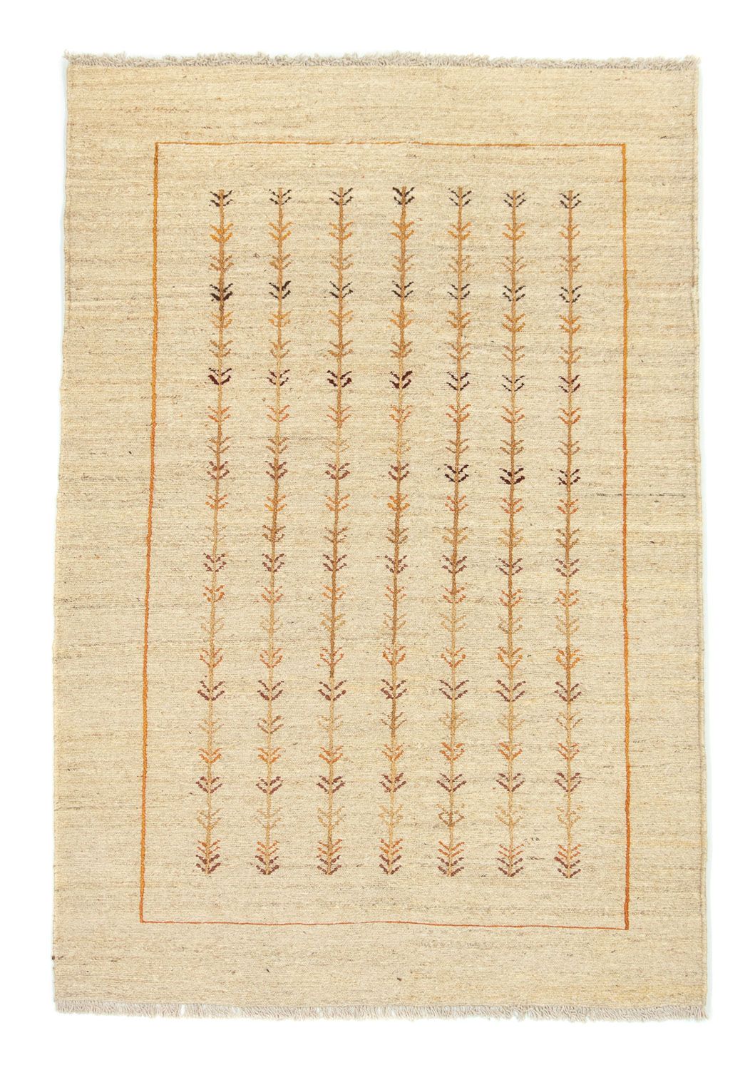 Gabbeh Teppich - Indus 180 x 120 cm - beige