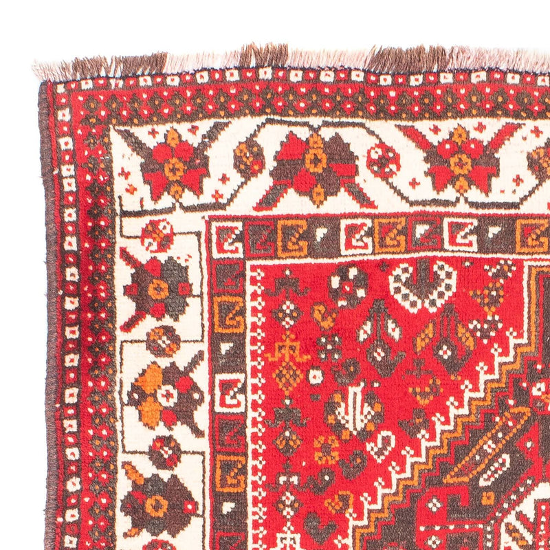 Perserteppich - Nomadic 160 x 112 cm - dunkelrot