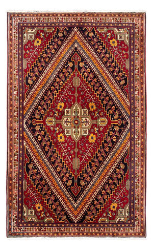 Perserteppich - Nomadic 250 x 152 cm - dunkelrot