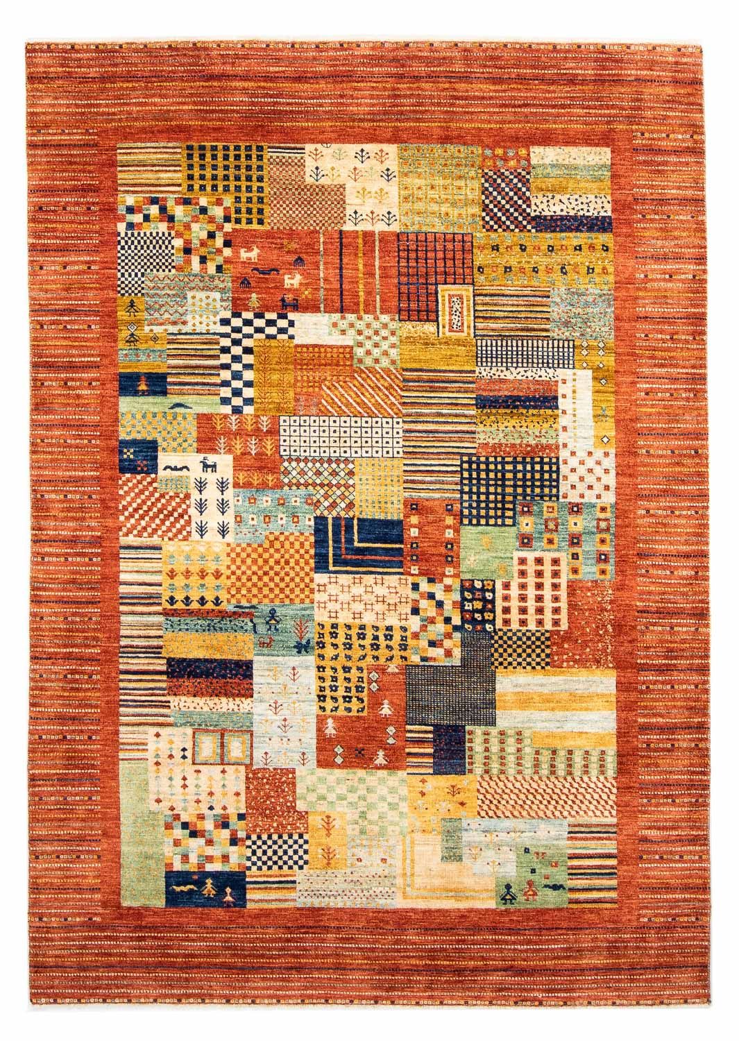 Gabbeh Teppich - Loribaft Perser 228 x 170 cm