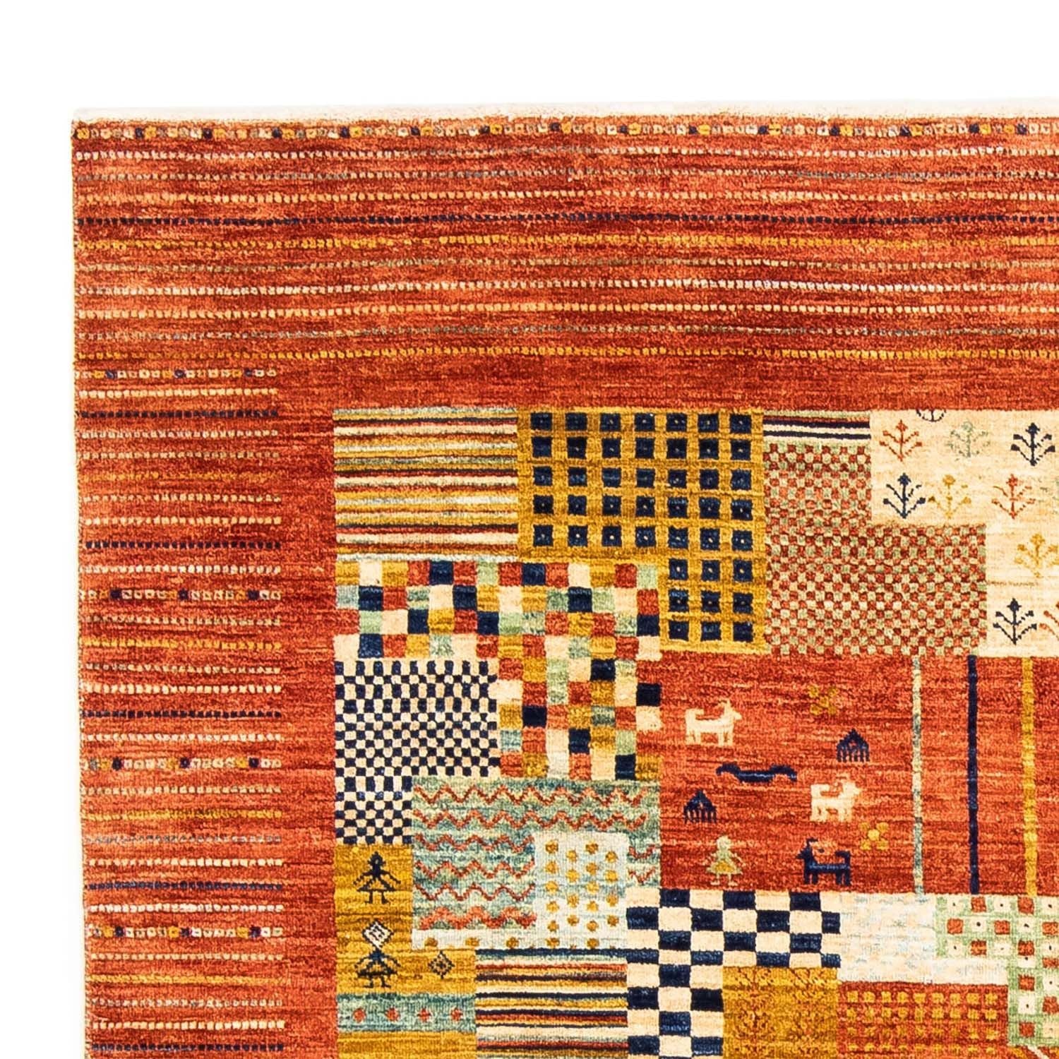Gabbeh Teppich - Loribaft Perser 228 x 170 cm