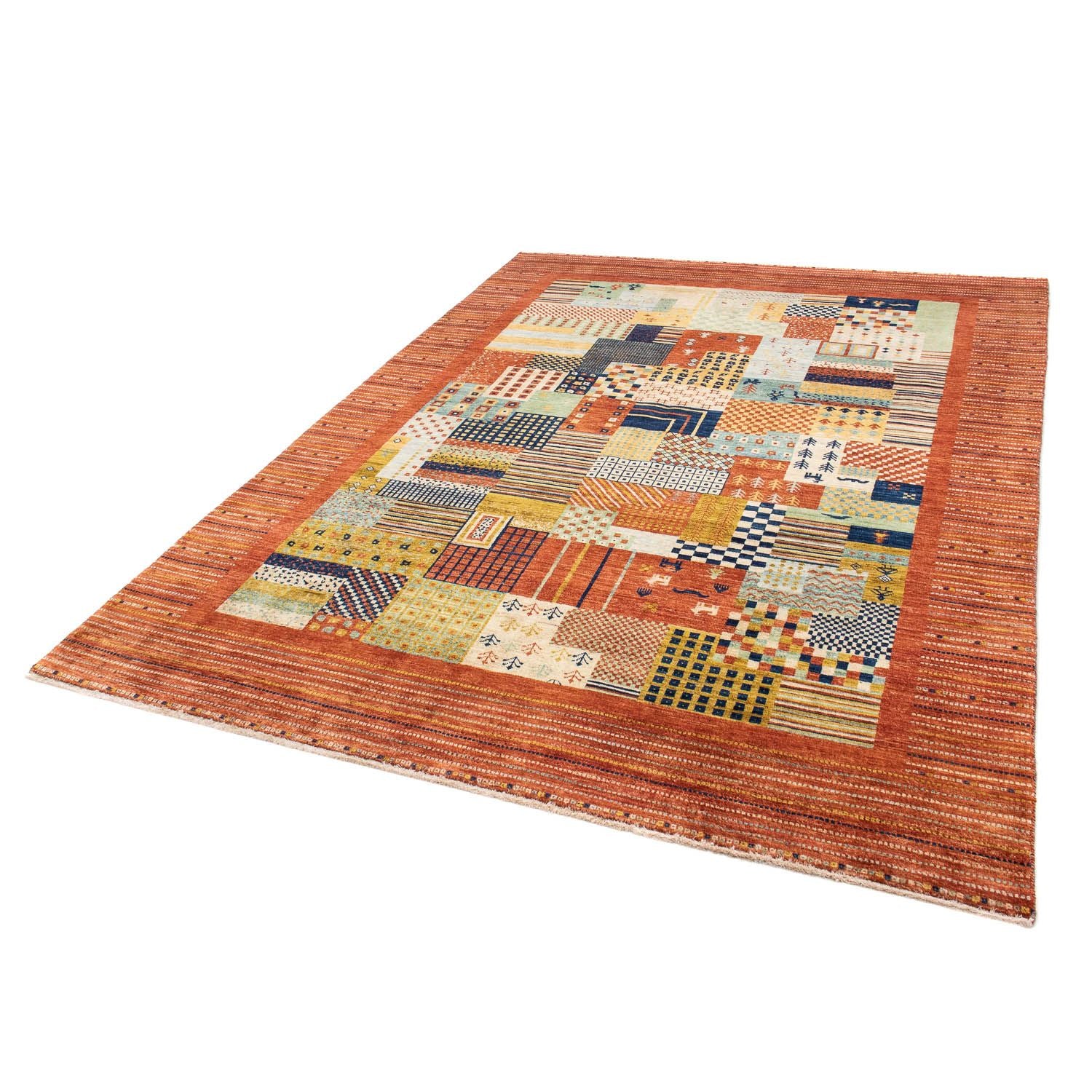 Gabbeh Teppich - Loribaft Perser 228 x 170 cm
