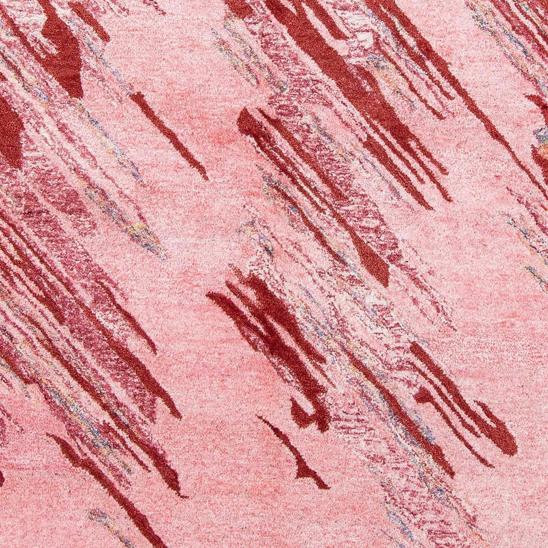 Designer Teppich 240 x 170 cm - rosa