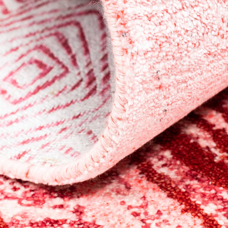 Designer Teppich 240 x 170 cm - rosa