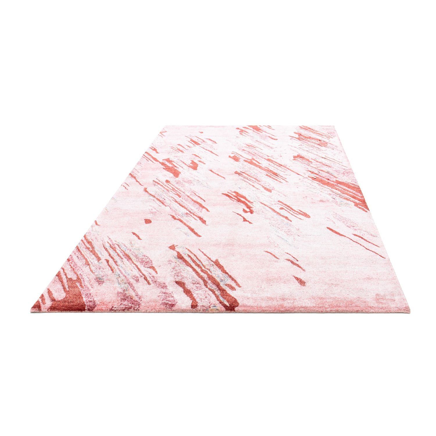 Designer Teppich 240 x 170 cm - rosa