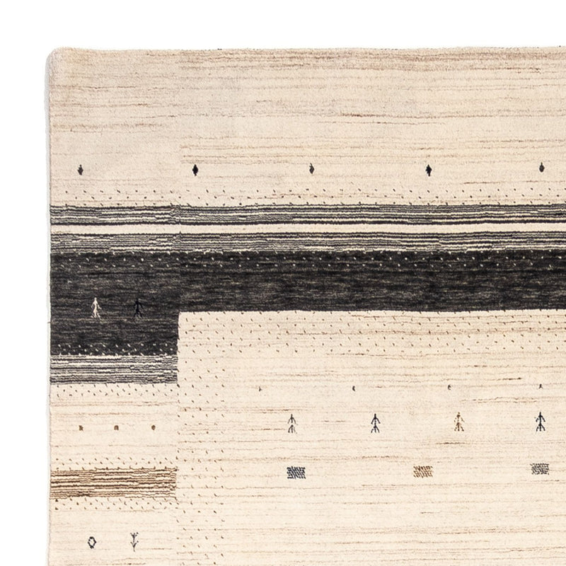 Gabbeh Teppich - Loribaft Indus 304 x 207 cm - beige