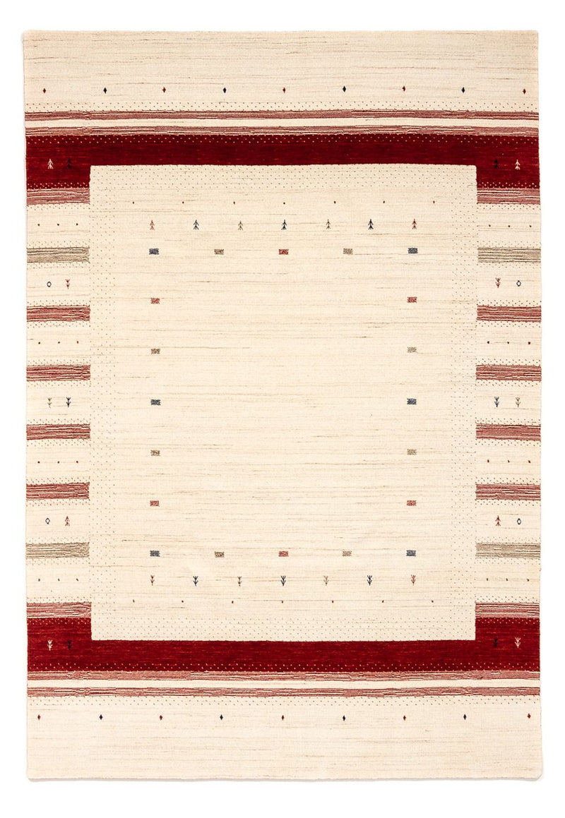 Gabbeh Teppich - Loribaft Indus 298 x 203 cm - beige