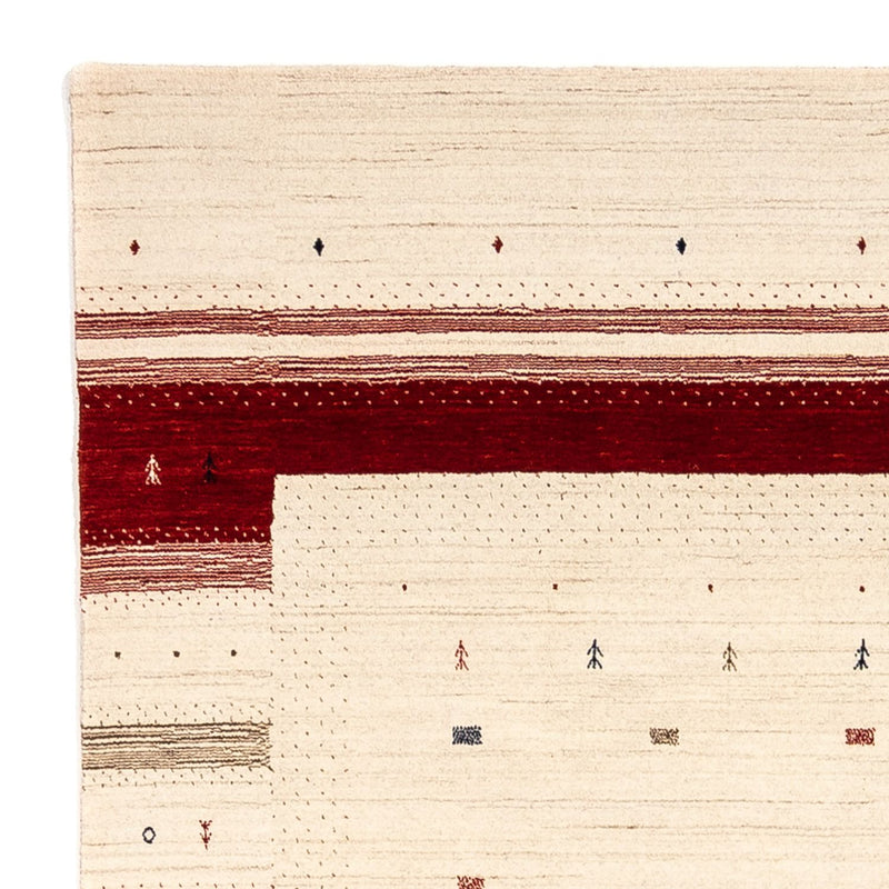 Gabbeh Teppich - Loribaft Indus 298 x 203 cm - beige