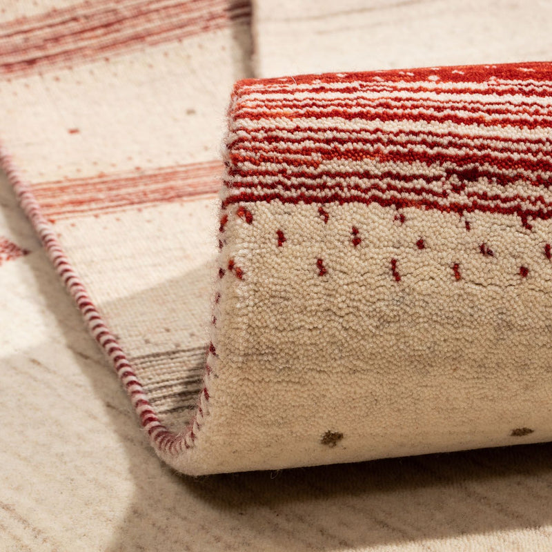 Gabbeh Teppich - Loribaft Indus 298 x 203 cm - beige