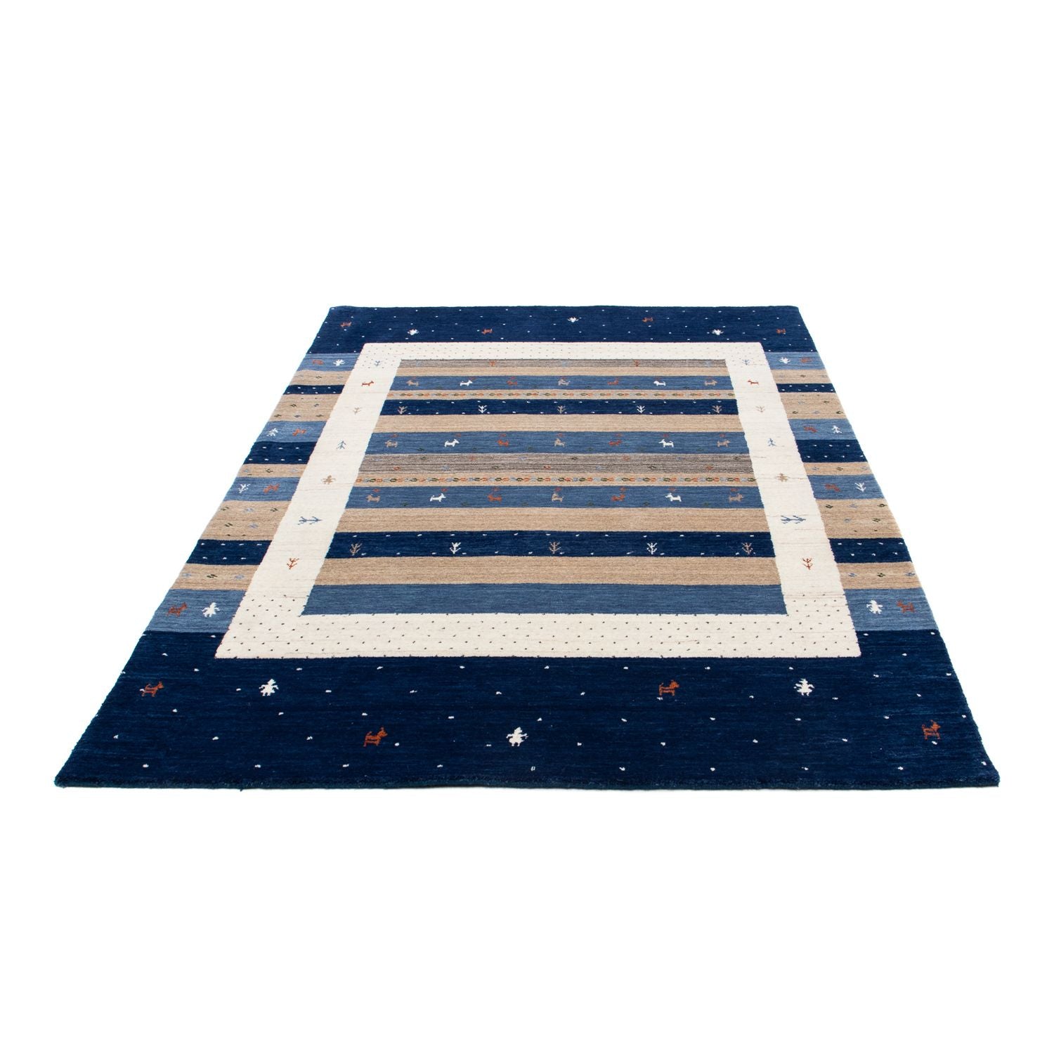 Gabbeh Teppich - Loribaft Perser 201 x 144 cm