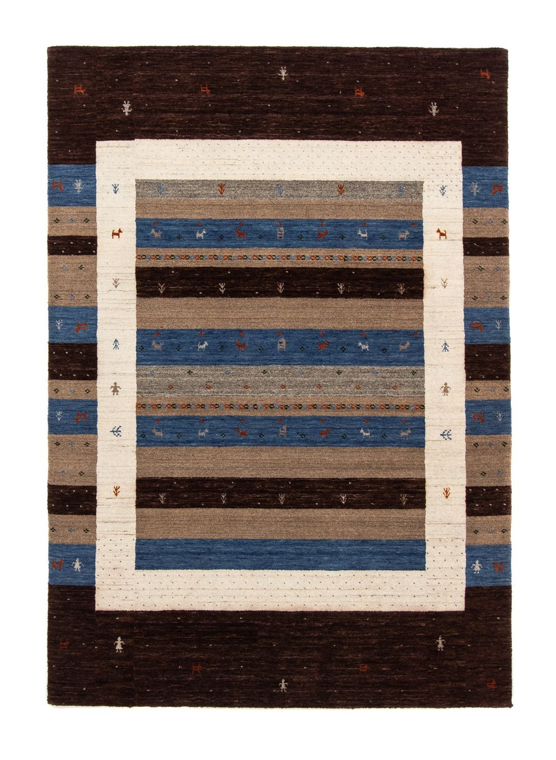 Gabbeh Teppich - Loribaft Perser 204 x 142 cm