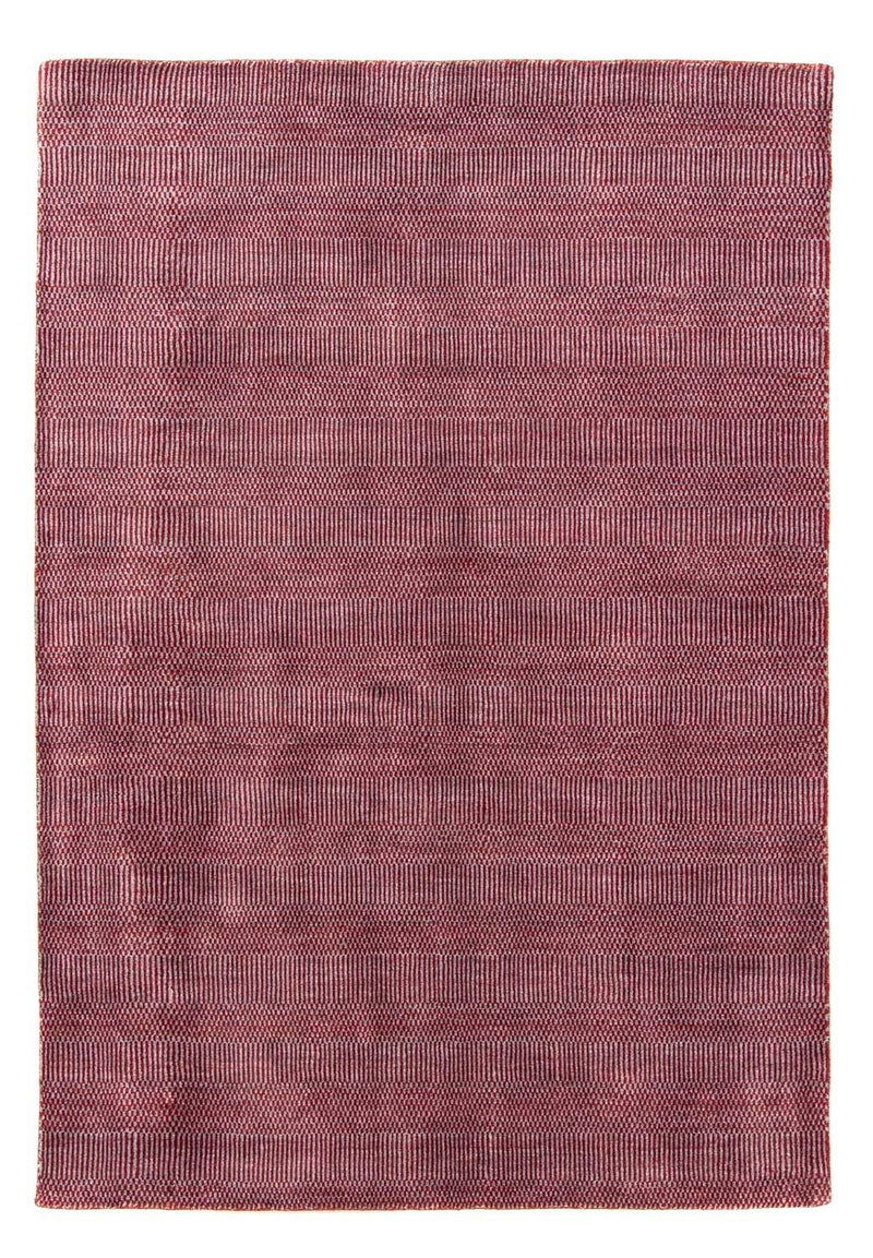 Designer Teppich 201 x 142 cm - rot