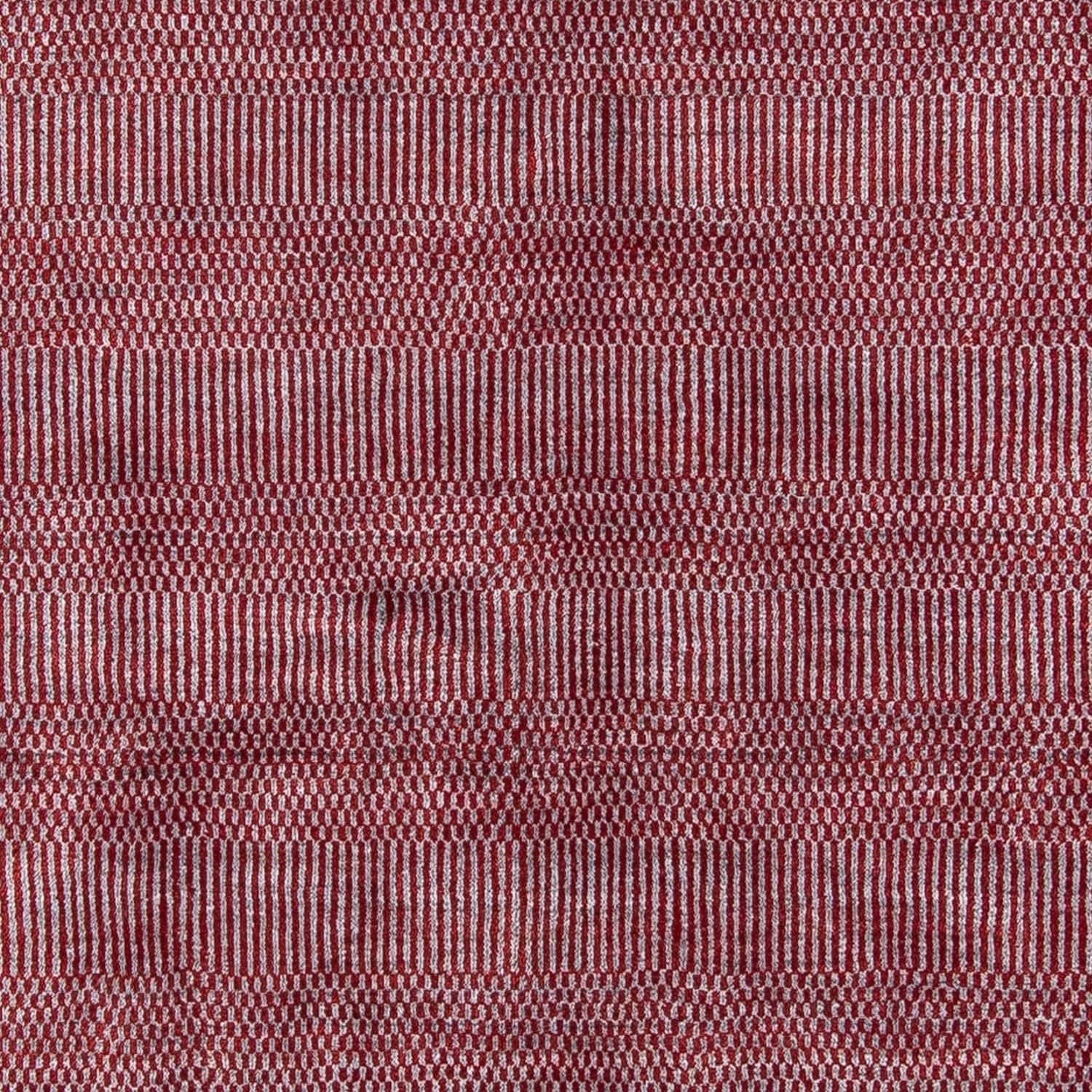 Designer Teppich 201 x 142 cm - rot
