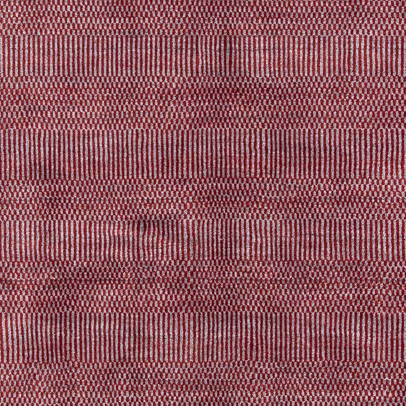Designer Teppich 201 x 142 cm - rot