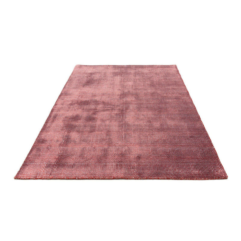 Designer Teppich 201 x 142 cm - rot