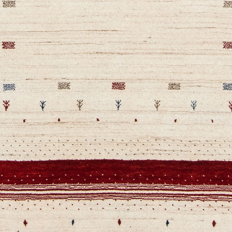 Gabbeh Teppich - Loribaft Indus 198 x 140 cm - beige