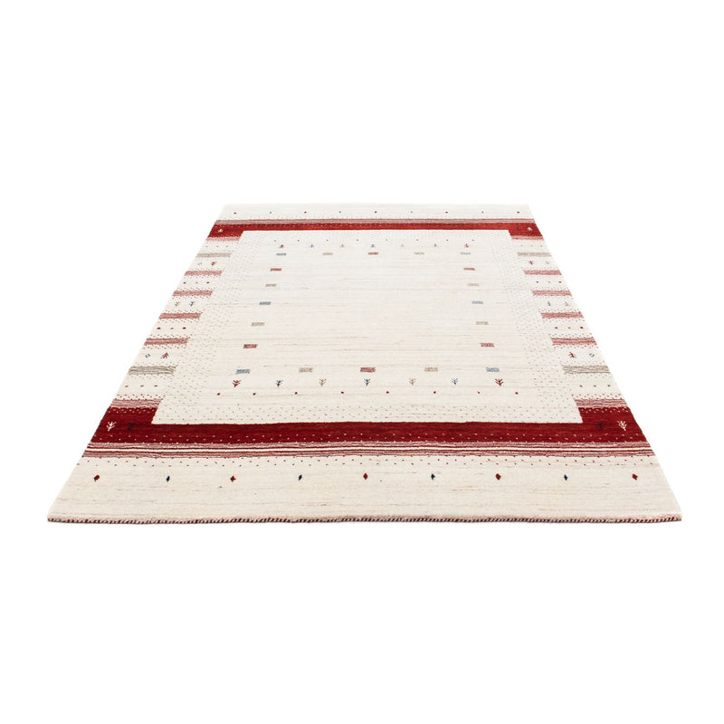 Gabbeh Teppich - Loribaft Indus 198 x 140 cm - beige