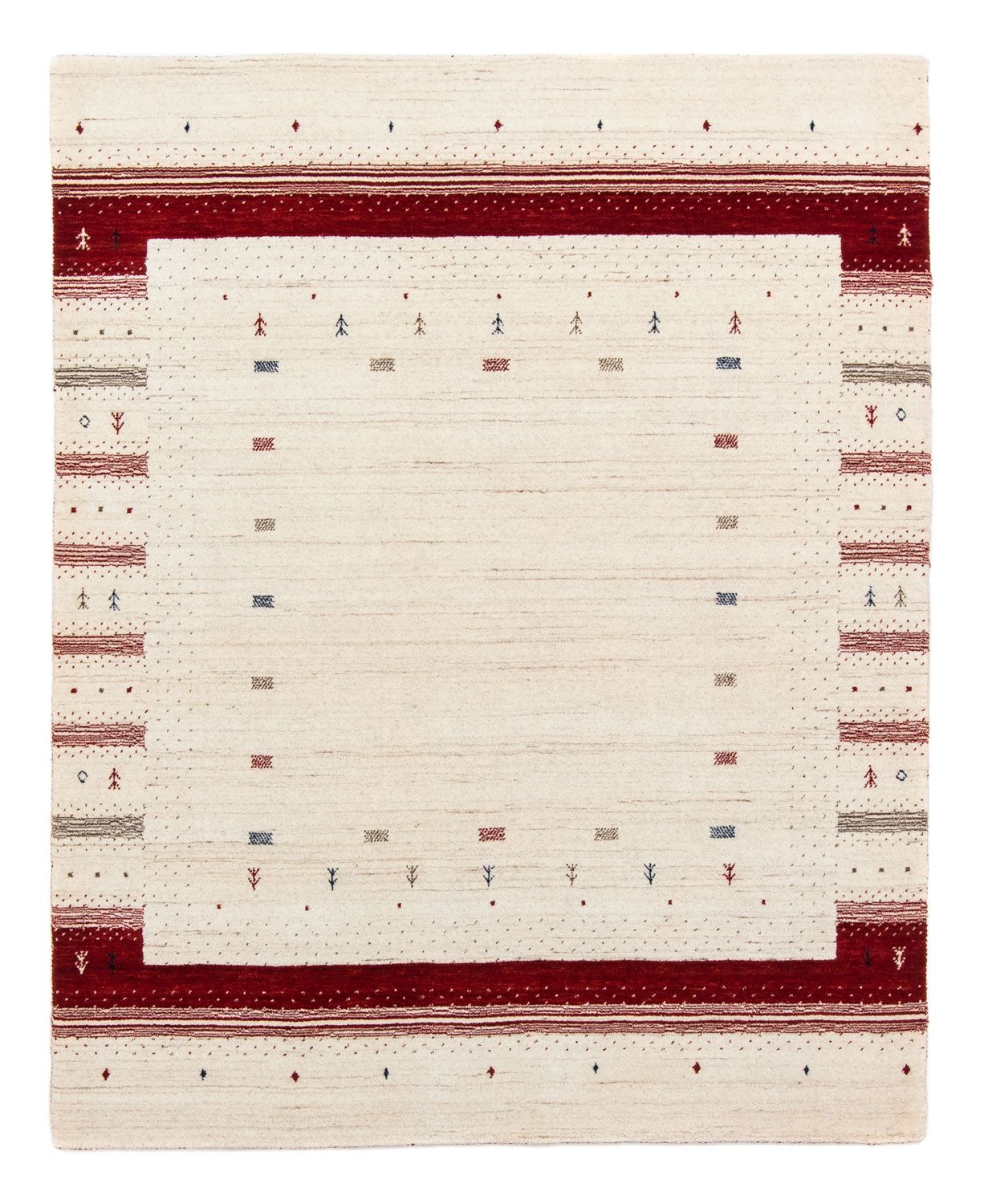 Gabbeh Teppich - Loribaft Indus 198 x 145 cm