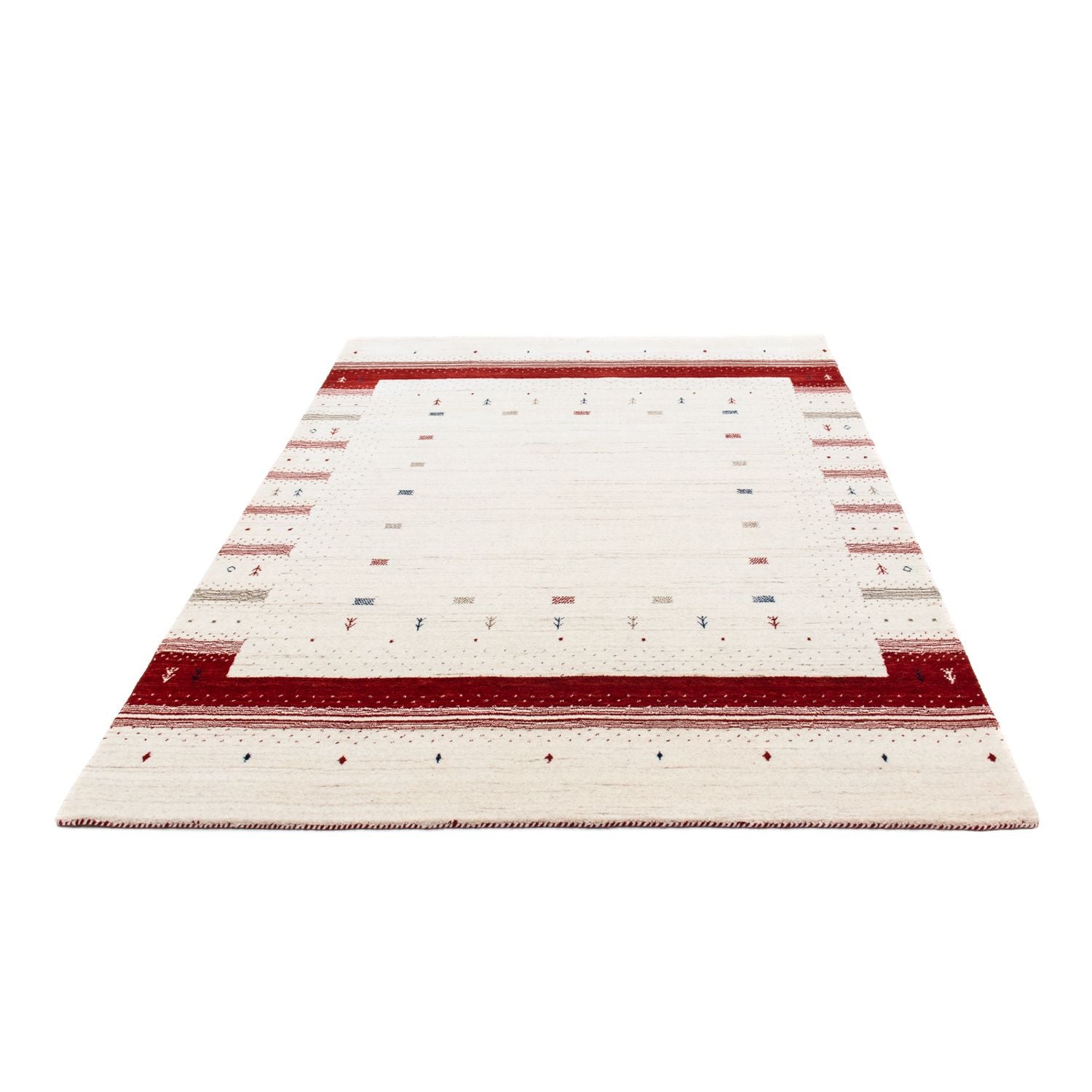 Gabbeh Teppich - Loribaft Indus 198 x 145 cm