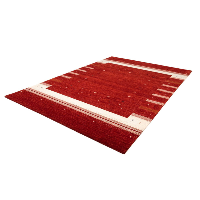 Gabbeh Teppich - Loribaft Indus 303 x 207 cm - rot