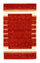 Gabbeh Teppich - Loribaft Indus 162 x 94 cm - rot