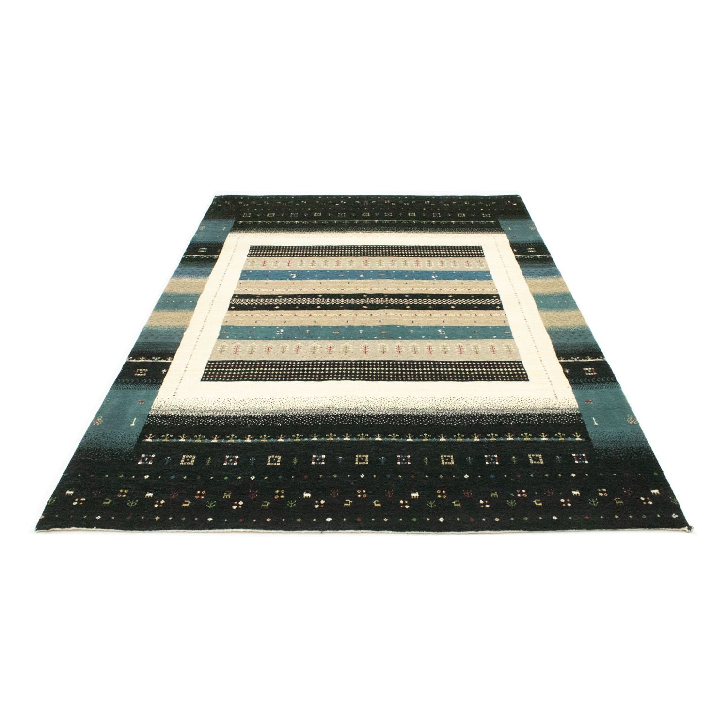 Gabbeh Teppich - Loribaft Indus 246 x 169 cm