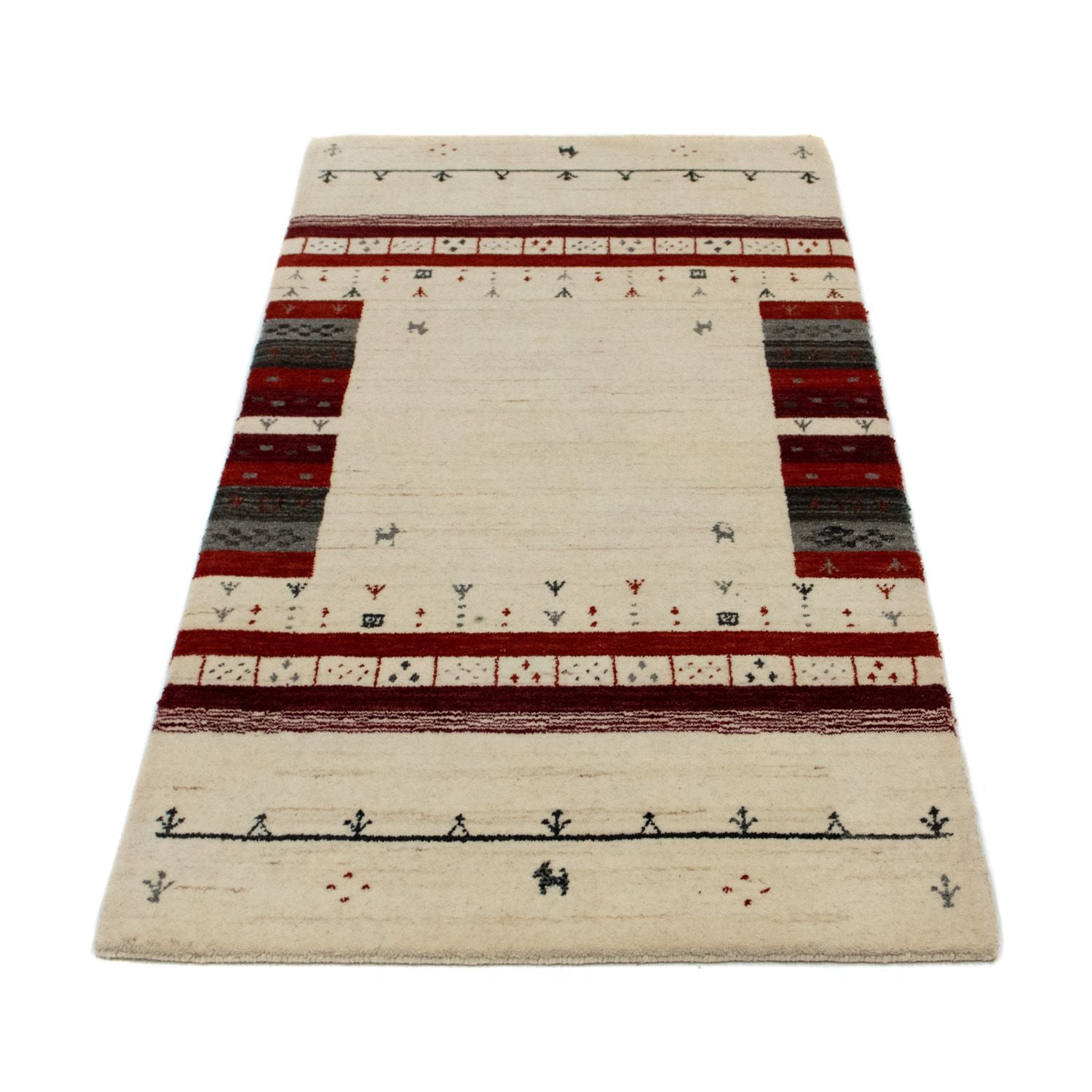 Gabbeh Teppich - Loribaft Indus 141 x 70 cm