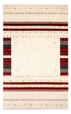 Gabbeh Teppich - Loribaft Indus 298 x 200 cm - beige
