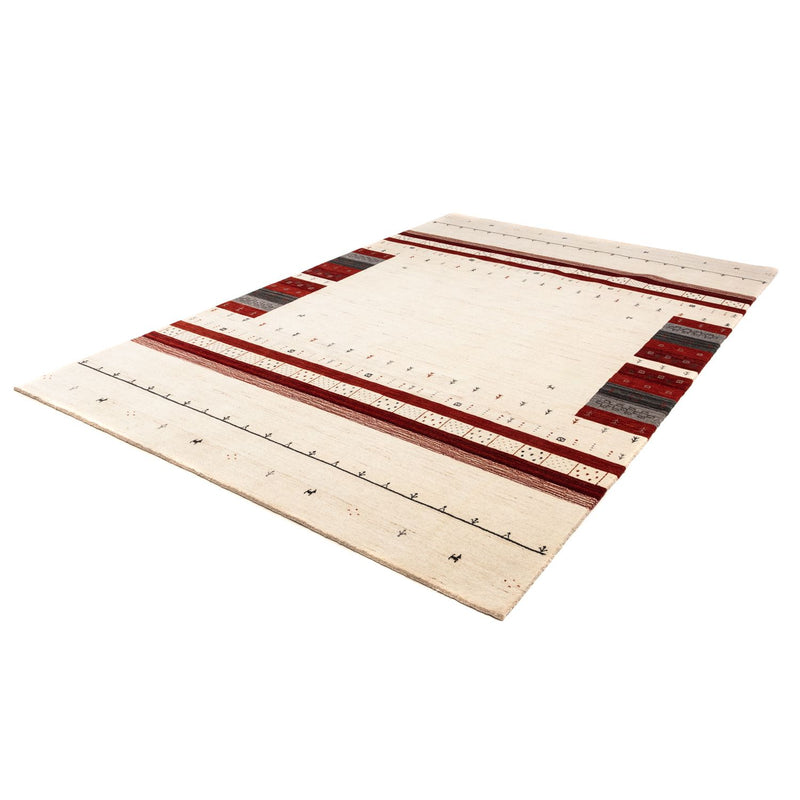 Gabbeh Teppich - Loribaft Indus 298 x 200 cm - beige