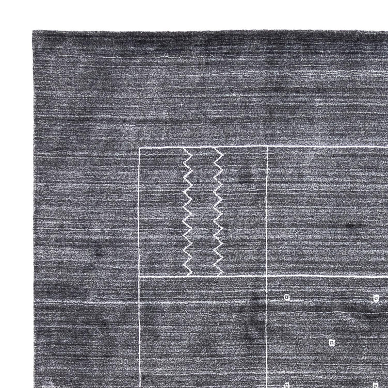 Nepal Teppich 350 x 250 cm - grau