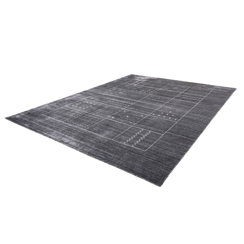 Nepal Teppich 350 x 250 cm - grau