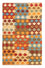 Kelim Teppich - Splash 125 x 80 cm - mehrfarbig