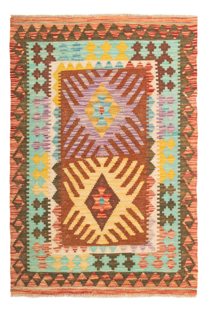 Kelim Teppich - Splash 125 x 80 cm - mehrfarbig