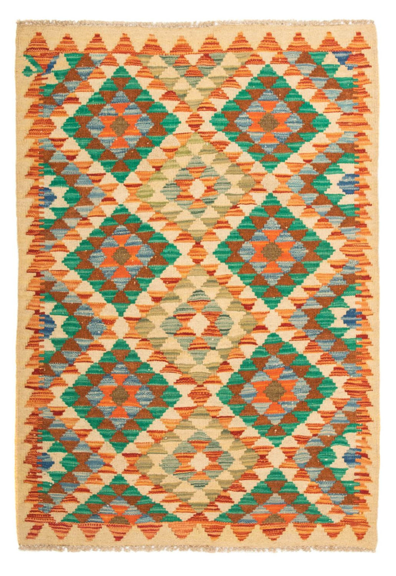 Kelim Teppich - Splash 125 x 80 cm - mehrfarbig