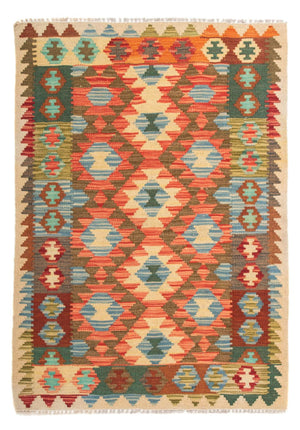 Kelim Teppich - Splash 125 x 80 cm - mehrfarbig