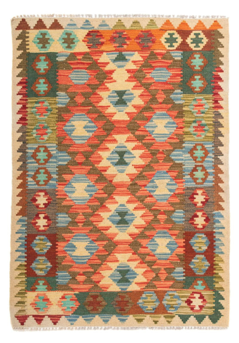 Kelim Teppich - Splash 125 x 80 cm - mehrfarbig