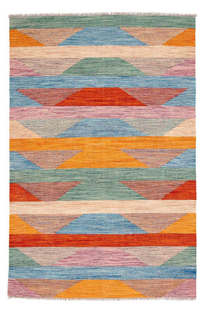 Kelim Teppich - Splash 244 x 159 cm - mehrfarbig