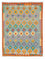 Kelim Teppich - Splash 180 x 136 cm - hellblau