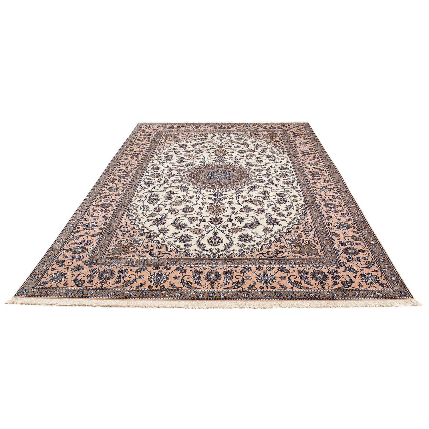 Perserteppich - Nain - Premium 306 x 201 cm Wohnzimmer Teppich